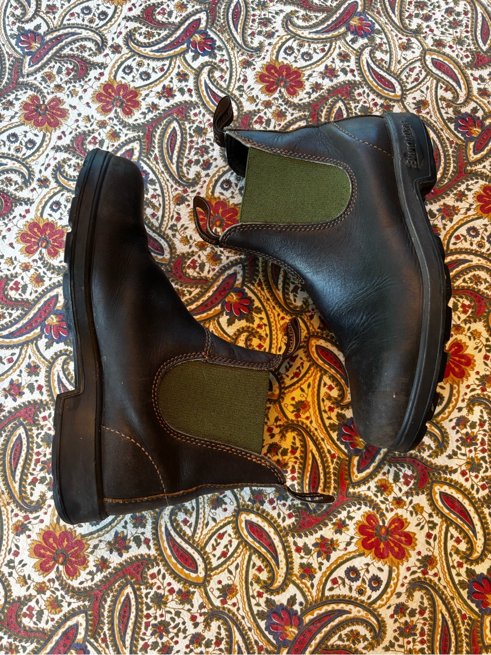 Blundstone 519 Stout Brown Olive Shoes